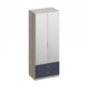 Лежер ШК-3116 Шкаф 2-х створчатый с зеркалами и ящиками